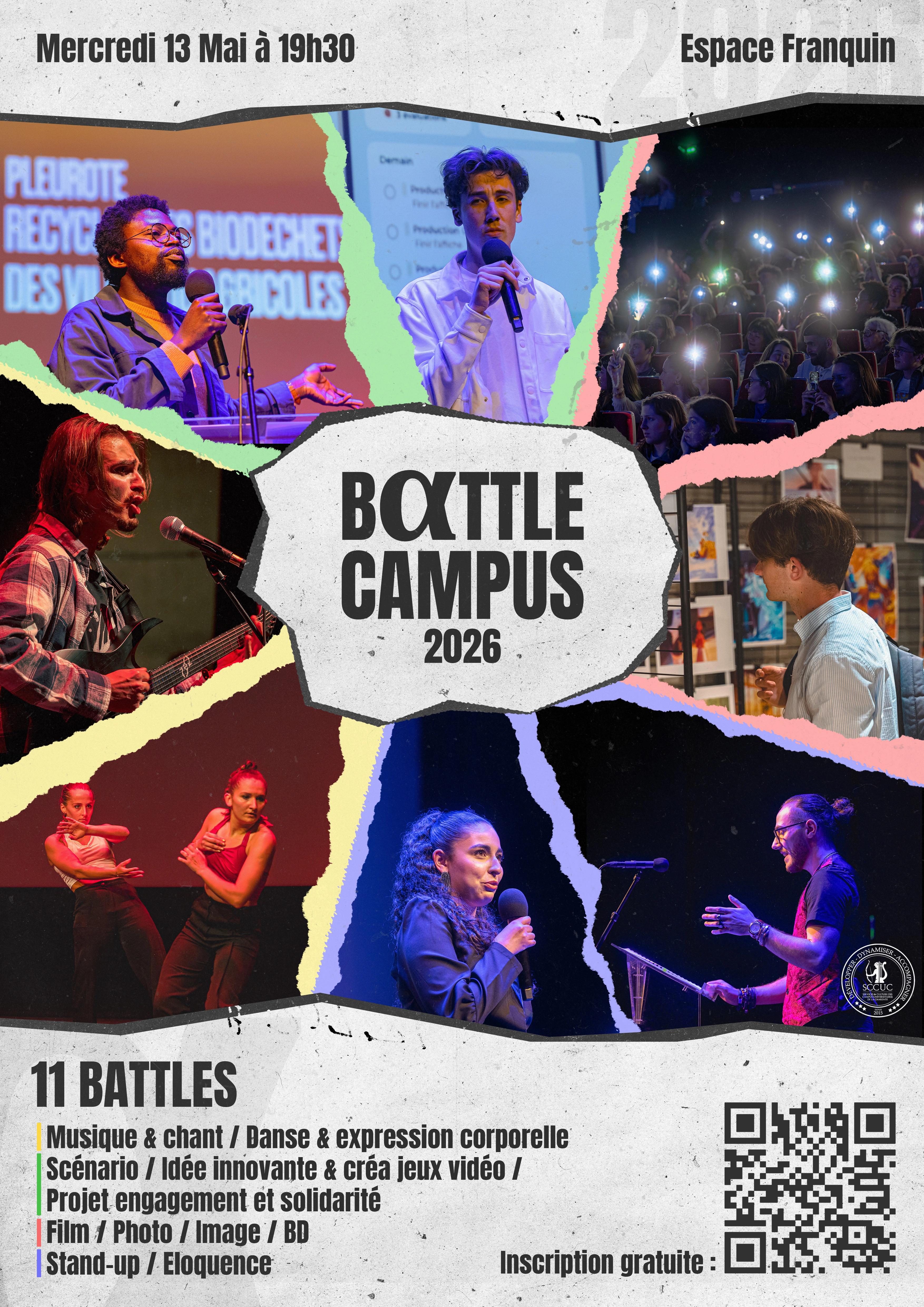 Affiche Battle campus 2026