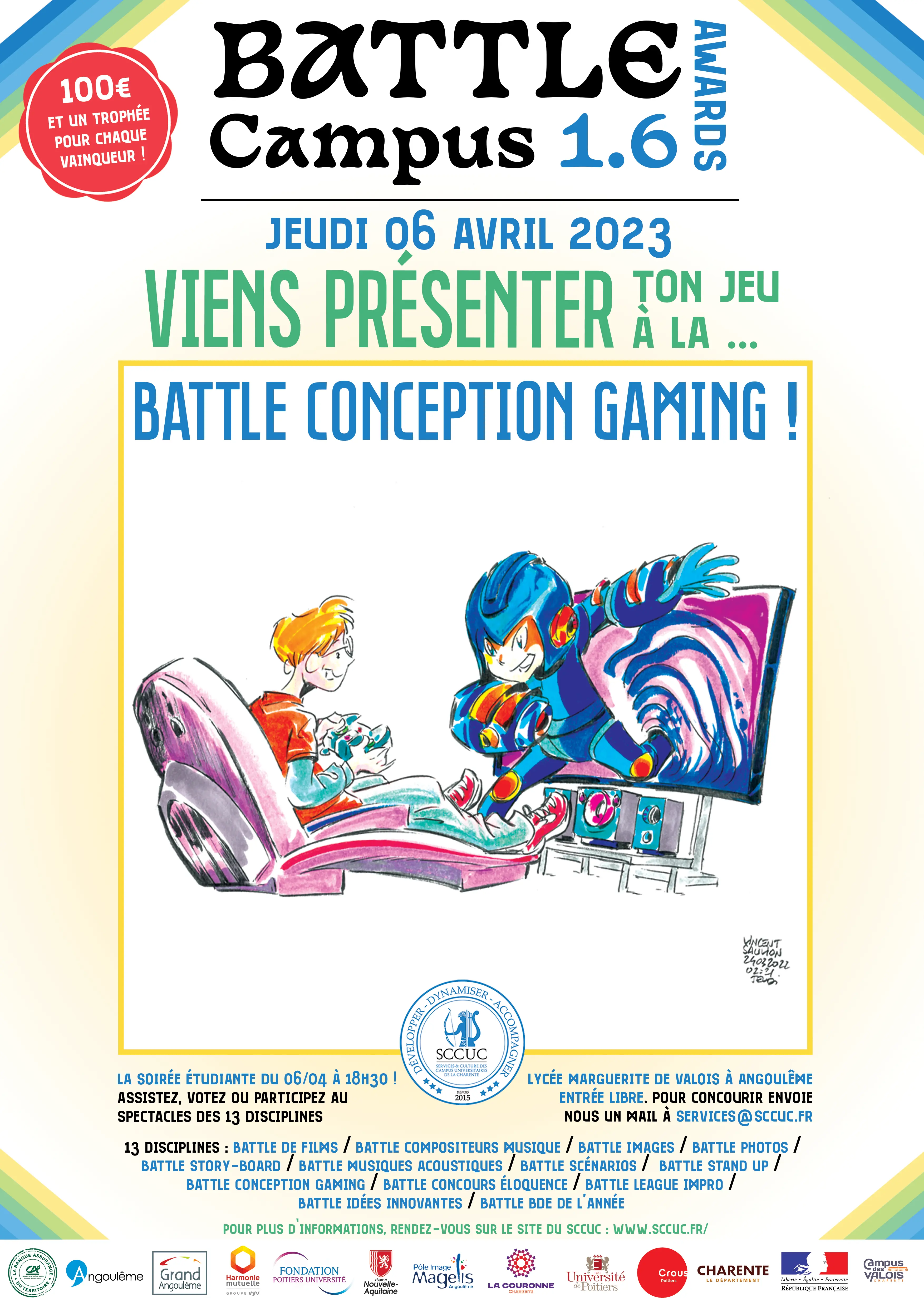 battle jeu vidéo affiche