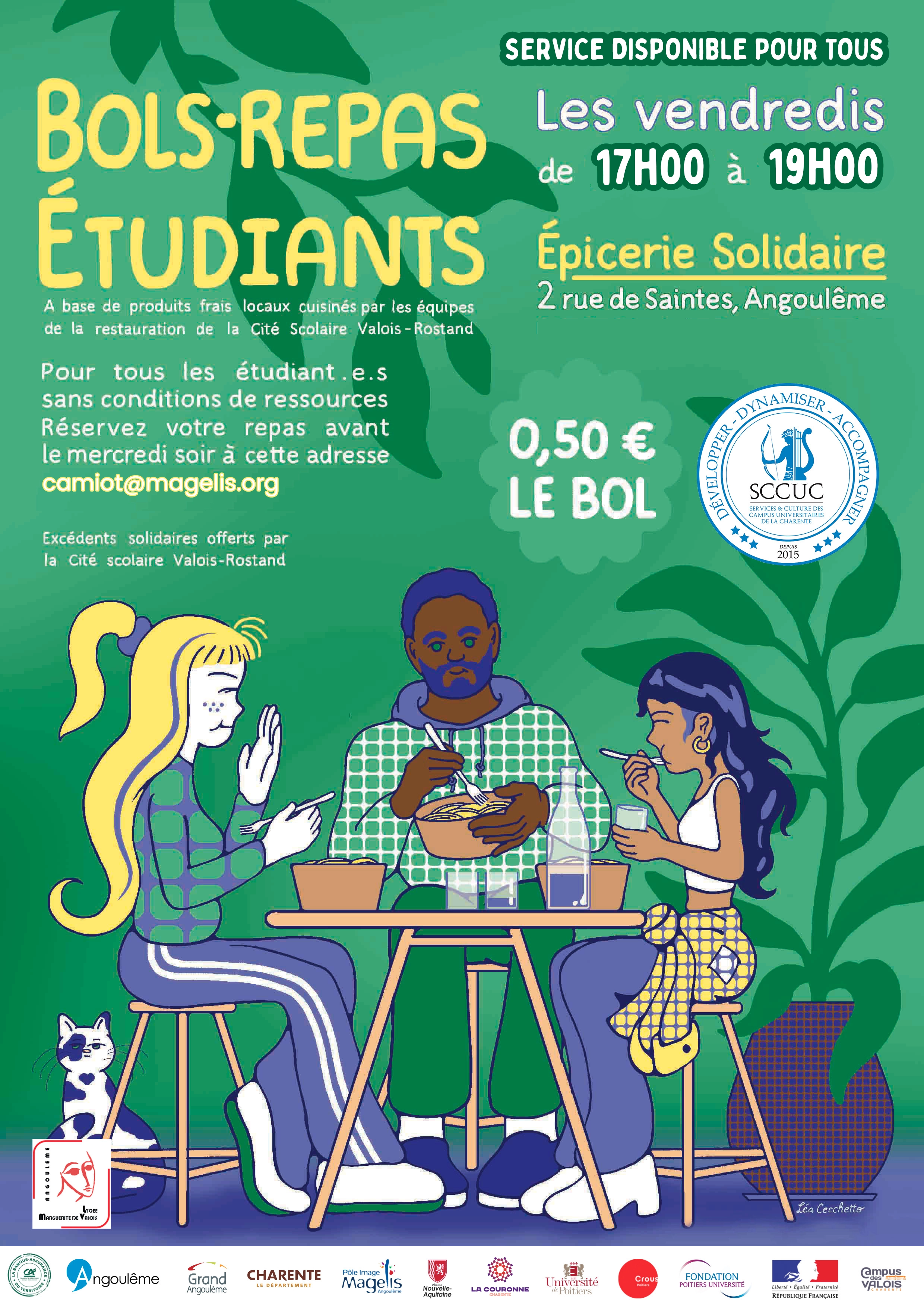 affiche espace epicerie