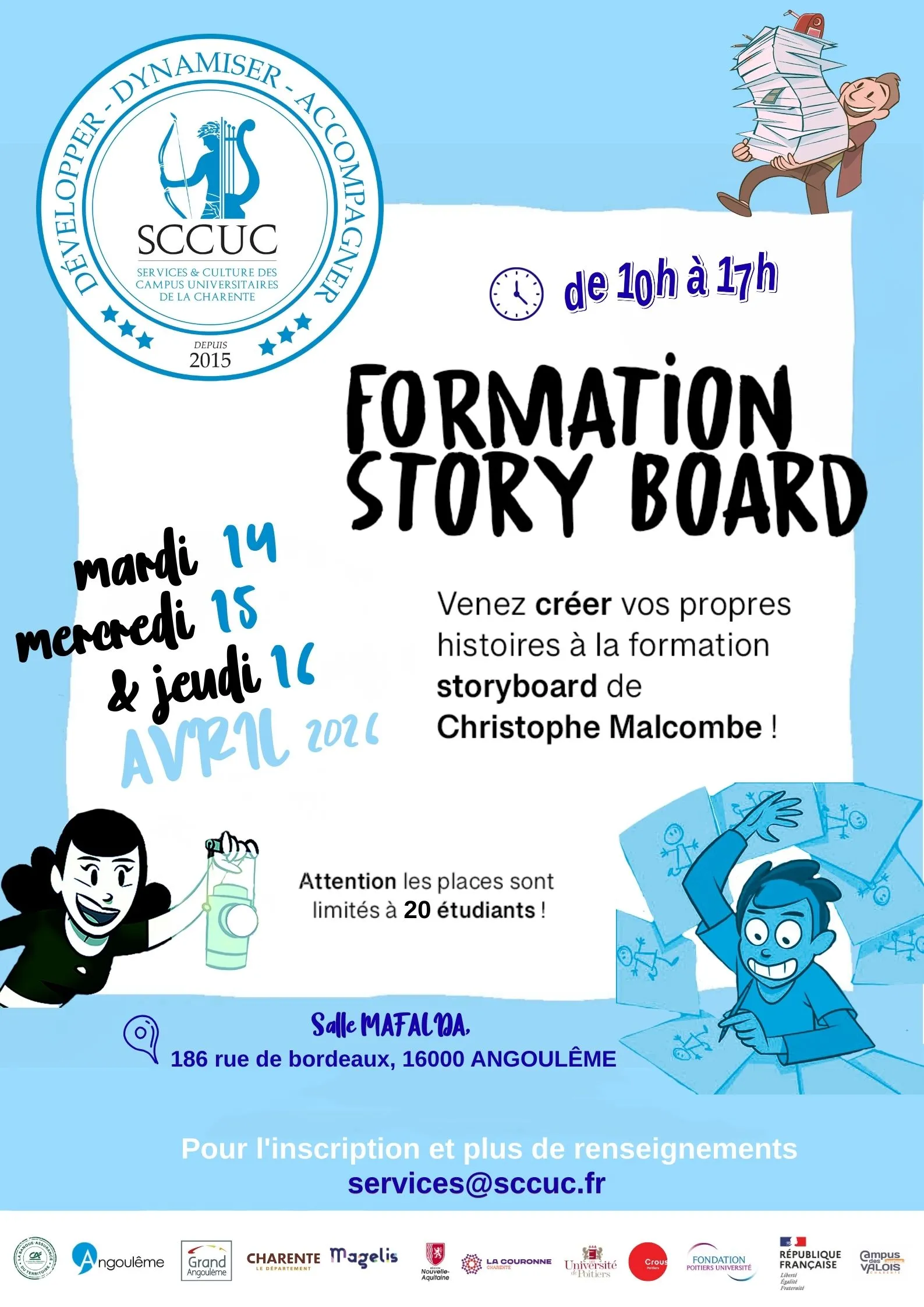 Affiche storyboard 2026