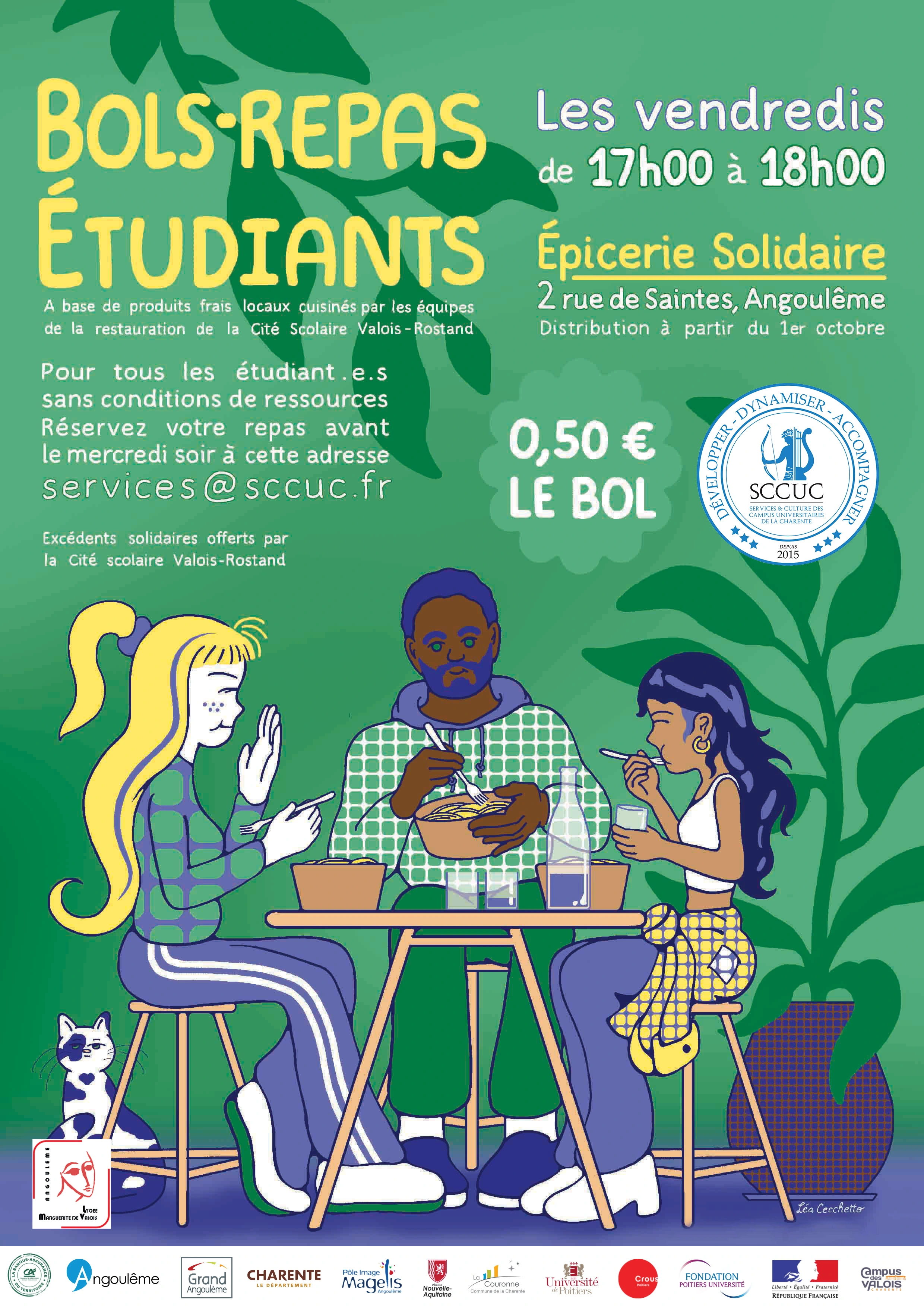 affiche espace epicerie
