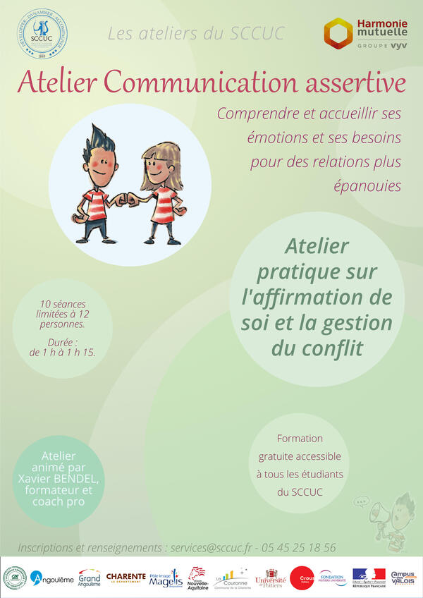 affiche communication assertive