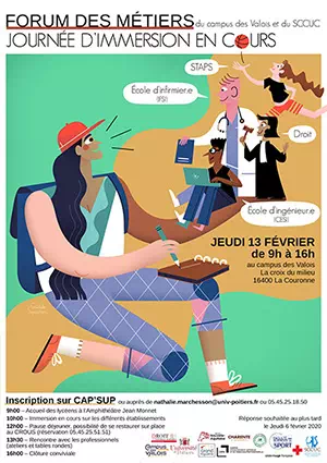 affiche forum des métiers 2020