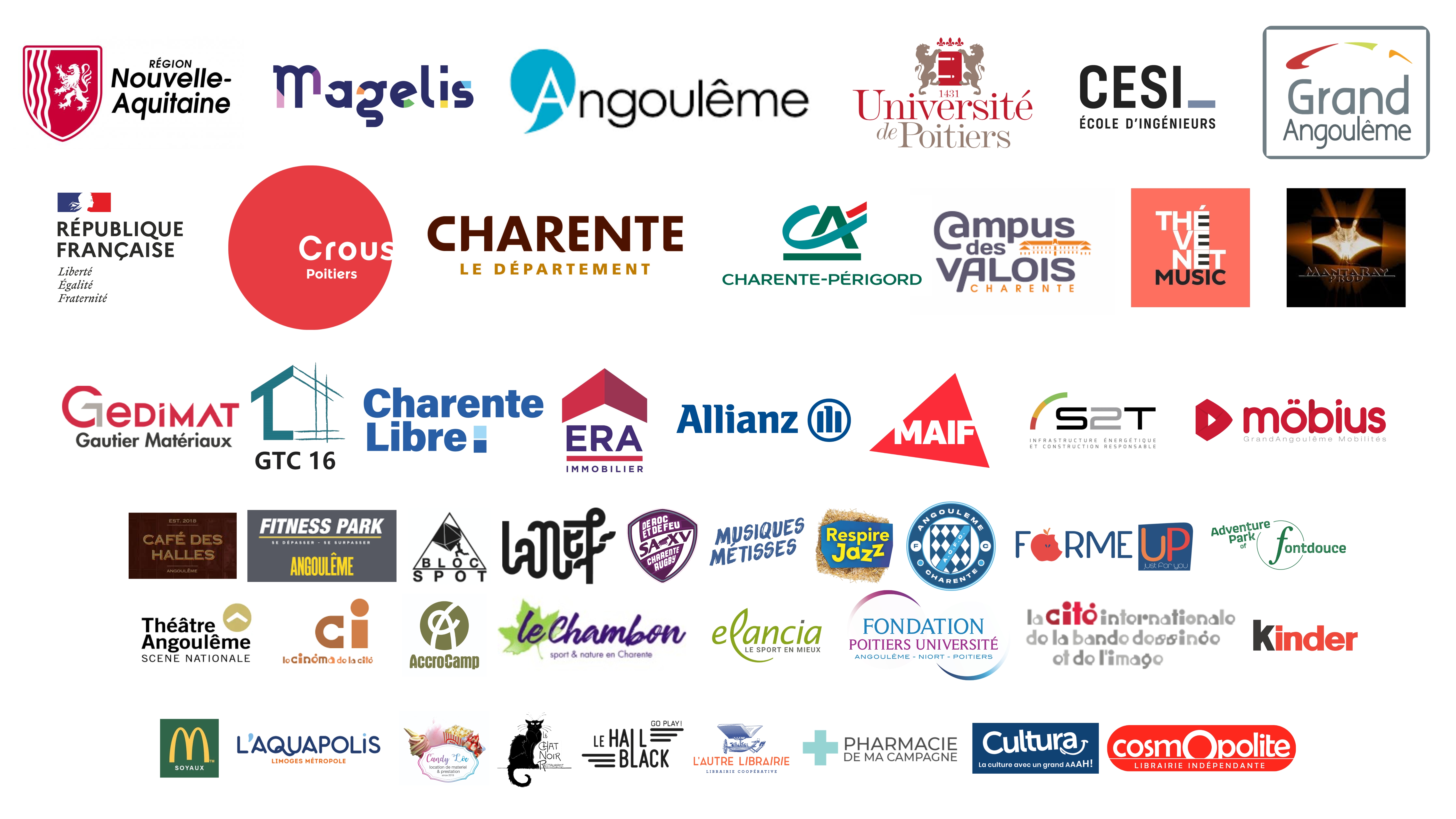 logos partenaires 2026