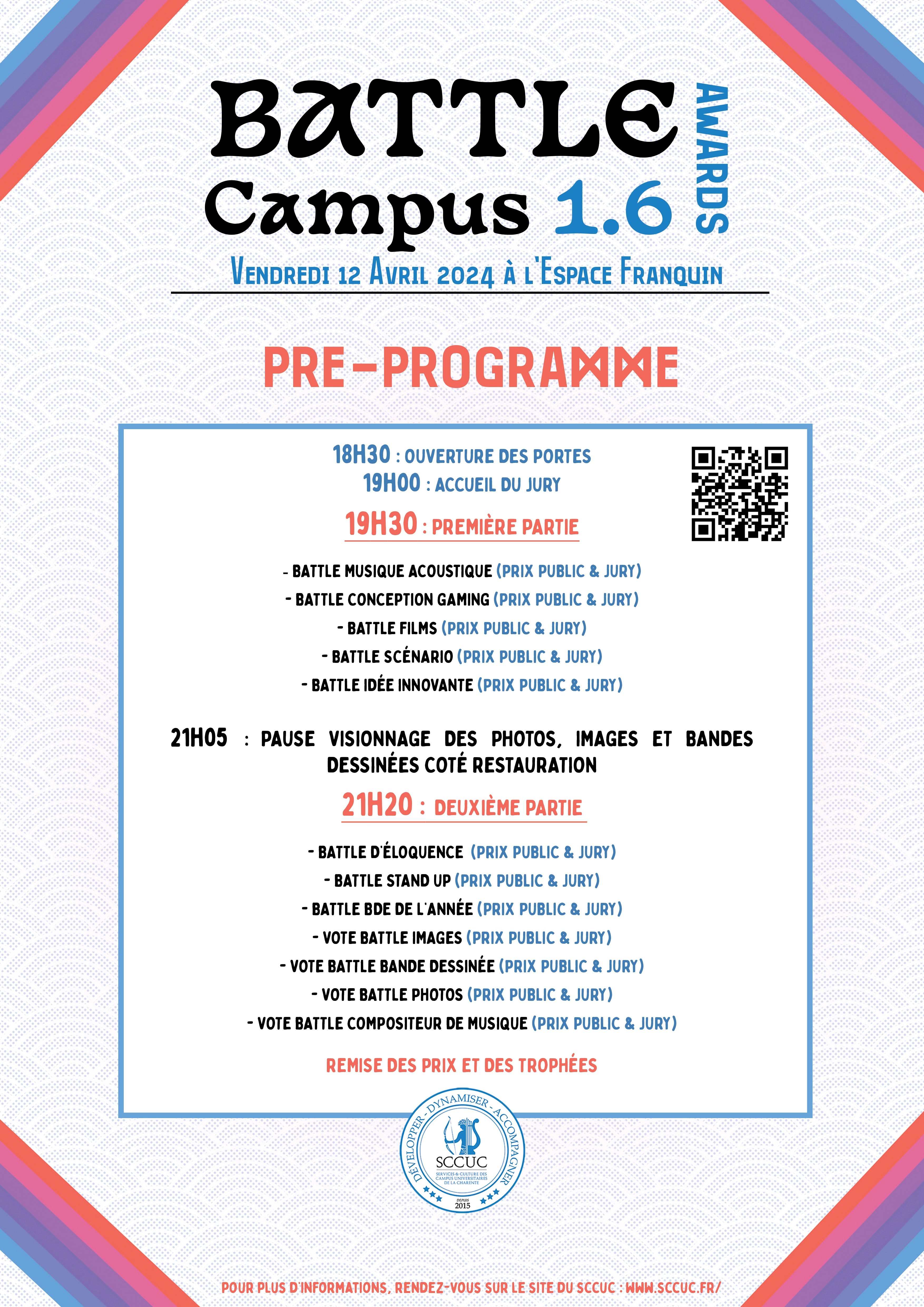 battle campus pré programme