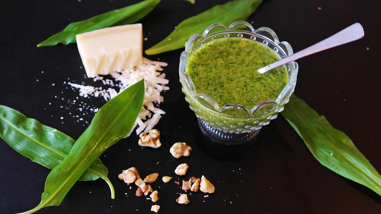 Sauce facon pesto